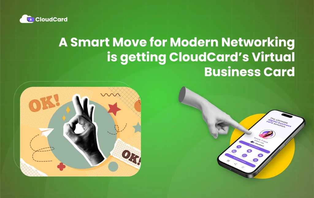 Virtual Business Card from CloudCard Is a Smart Move for Modern Networking