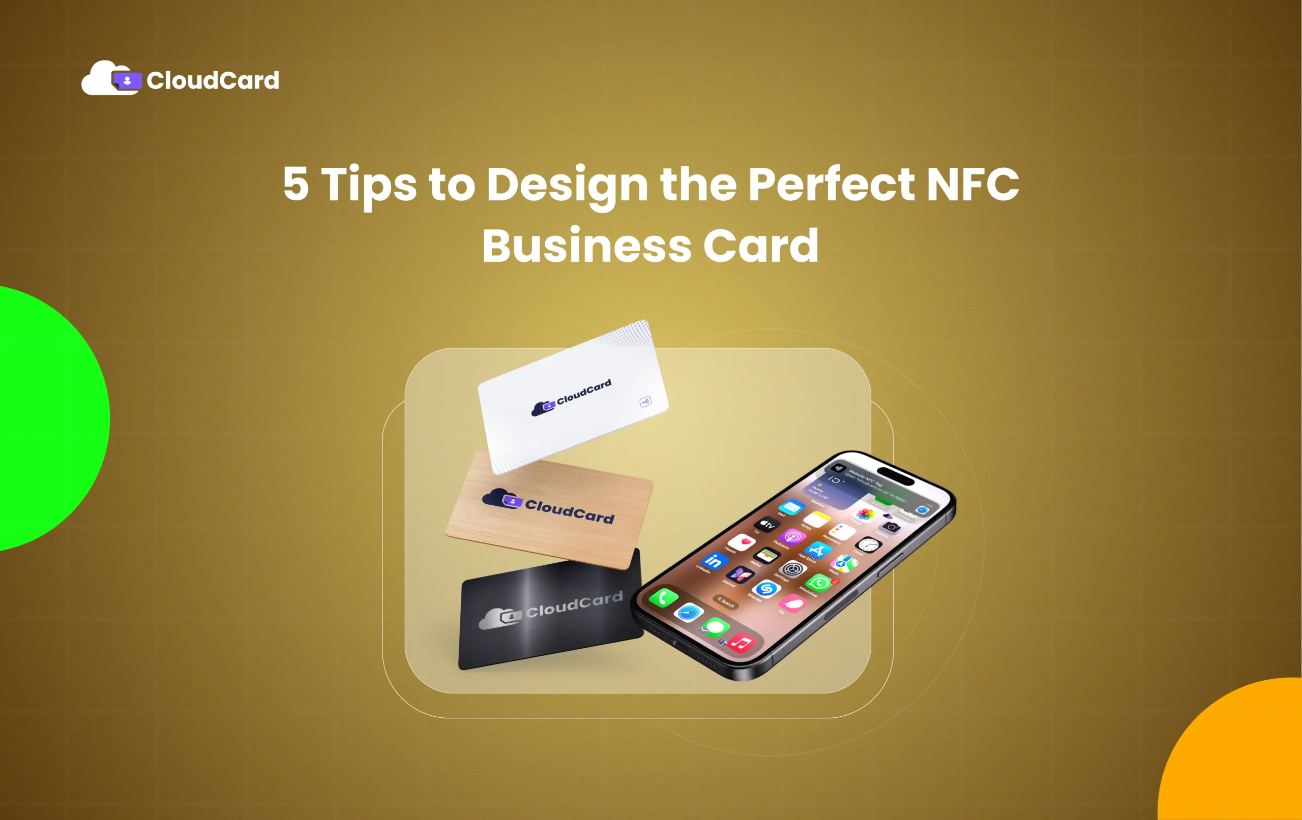 5 Tips to Design the Perfect NFC Business Card 1 5 Tips to Design the Perfect NFC Business Card